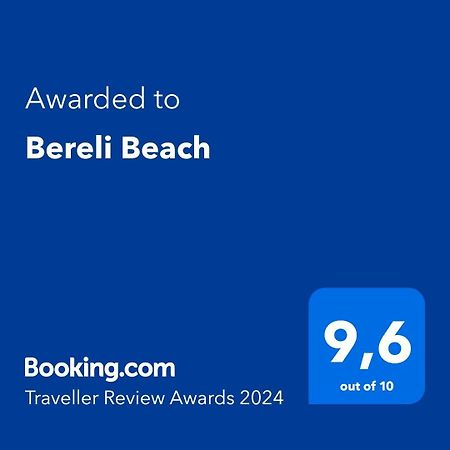 דירות מלנארה Bereli Beach מראה חיצוני תמונה